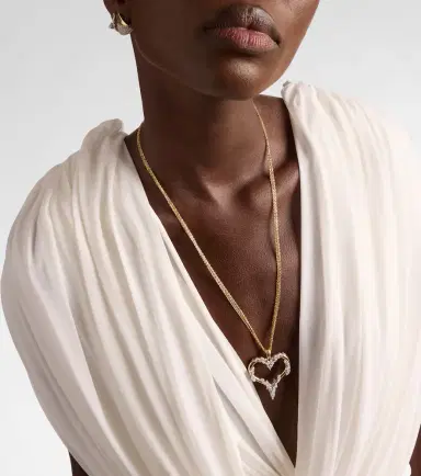 YEPREM Golden Strada 18kt white and yellow gold necklace with diamonds | Thumbnail 6 YEPREM Golden Strada 18kt white and yellow gold necklace with diamonds | Thumbnail 6