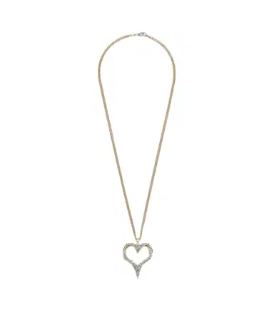 YEPREM Golden Strada 18kt white and yellow gold necklace with diamonds | Thumbnail 1 YEPREM Golden Strada 18kt white and yellow gold necklace with diamonds | Thumbnail 1