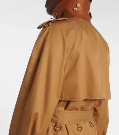 Chloé Chloé Cotton gabardine trench coat | Thumbnail 2 Chloé Chloé Cotton gabardine trench coat | Thumbnail 2