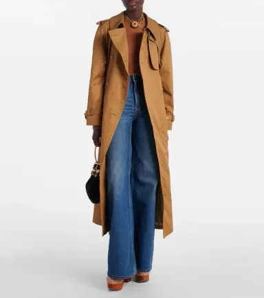 Chloé Chloé Cotton gabardine trench coat | Thumbnail 6 Chloé Chloé Cotton gabardine trench coat | Thumbnail 6