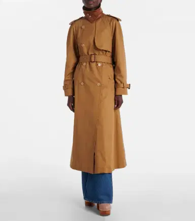 Chloé Chloé Cotton gabardine trench coat | Thumbnail 7 Chloé Chloé Cotton gabardine trench coat | Thumbnail 7