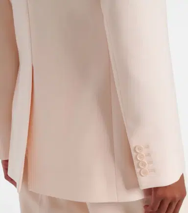 Chloe Chloé Wool gabardine suit jacket | Thumbnail 3 Chloe Chloé Wool gabardine suit jacket | Thumbnail 3