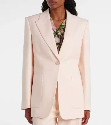 Chloe Chloé Wool gabardine suit jacket | Thumbnail 6 Chloe Chloé Wool gabardine suit jacket | Thumbnail 6