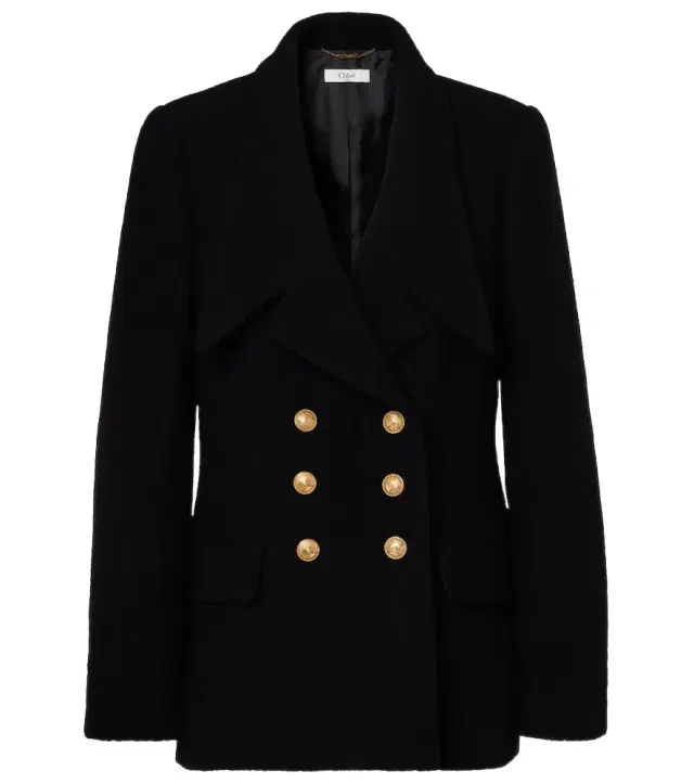 Chloe Chloé Wool-blend bouclé jacket
