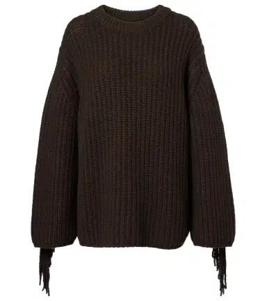 Lisa Yang Hilma fringed oversized sweater | Thumbnail 1
