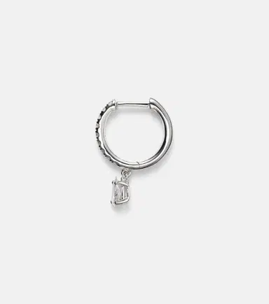 Anita Ko 18kt white gold single earring with diamonds | Thumbnail 2