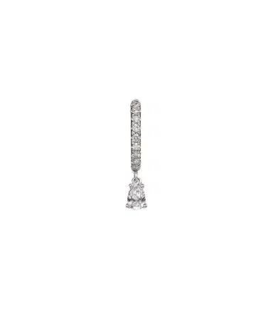 Anita Ko 18kt white gold single earring with diamonds | Thumbnail 1