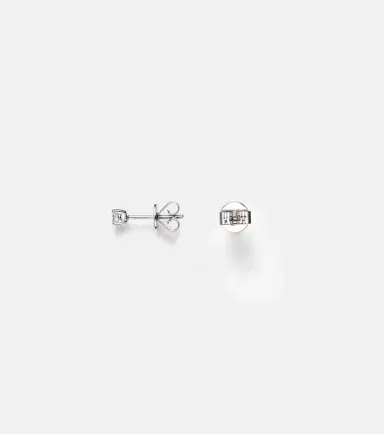 Anita Ko 18kt white gold stud earrings with diamonds | Thumbnail 2