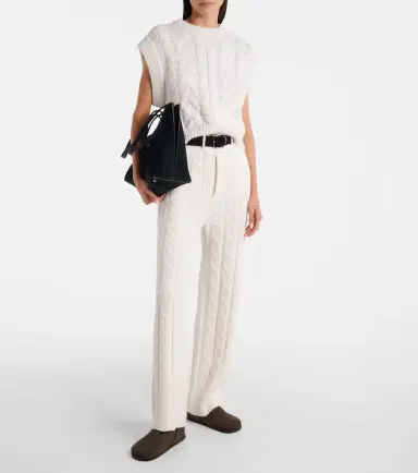 Lisa Yang Ebba low-rise cashmere wide-leg pants | Thumbnail 4