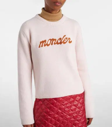 Moncler ogo wool and cashmere sweater | Thumbnail 3 Moncler ogo wool and cashmere sweater | Thumbnail 3