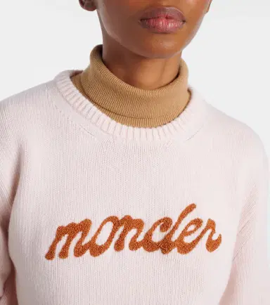 Moncler ogo wool and cashmere sweater | Thumbnail 5 Moncler ogo wool and cashmere sweater | Thumbnail 5