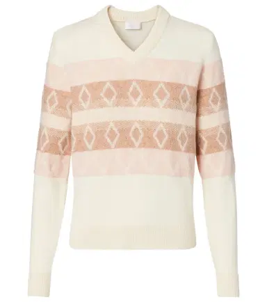 Moncler Jacquard virgin wool sweater | Thumbnail 1 Moncler Jacquard virgin wool sweater | Thumbnail 1