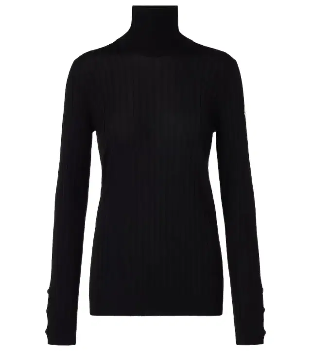 Wool and cashmere turtleneck sweater