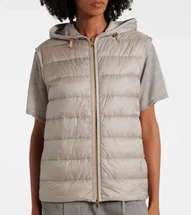 Moncler Wool and cashmere down jacket | Thumbnail 4 Moncler Wool and cashmere down jacket | Thumbnail 4