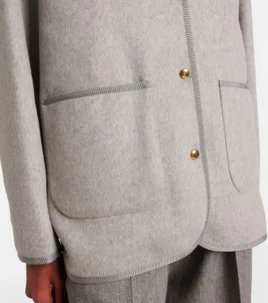 Moncler Wool and cashmere down jacket | Thumbnail 6 Moncler Wool and cashmere down jacket | Thumbnail 6