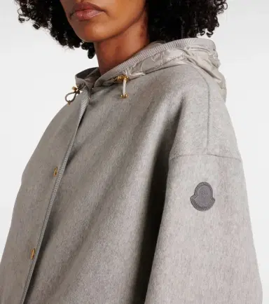 Moncler Wool and cashmere down jacket | Thumbnail 7 Moncler Wool and cashmere down jacket | Thumbnail 7
