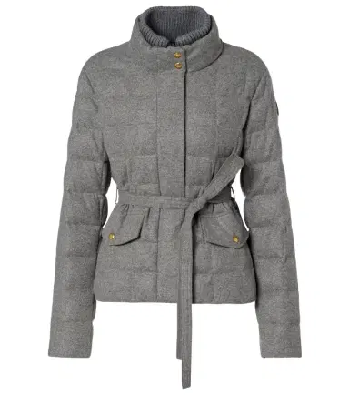 Moncler Belted quilted down jacket | Thumbnail 1 Moncler Belted quilted down jacket | Thumbnail 1