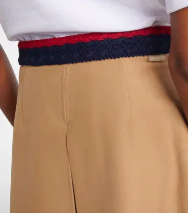 Moncler Pleated cotton miniskirt | Thumbnail 5