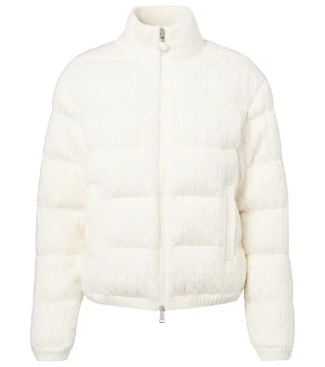 Cotton-blend down jacket