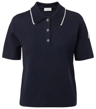 Moncler ogo cotton polo shirt | Thumbnail 1