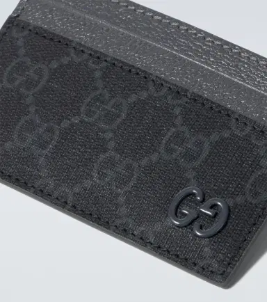 Gucci GG Canvas and leather card holder | Thumbnail 2 Gucci GG Canvas and leather card holder | Thumbnail 2
