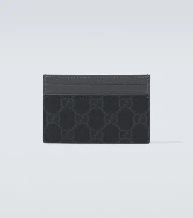 Gucci GG Canvas and leather card holder | Thumbnail 3 Gucci GG Canvas and leather card holder | Thumbnail 3