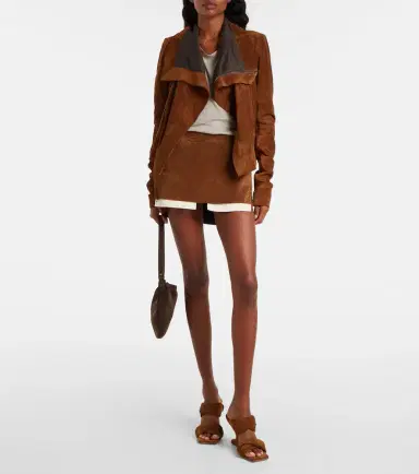 Rick Owens Suede jacket | Thumbnail 3