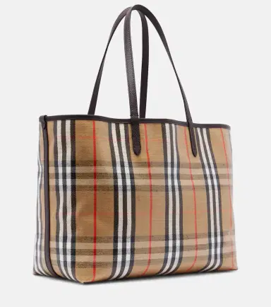 Burberry Highlands Medium jacquard tote bag | Thumbnail 3 Burberry Highlands Medium jacquard tote bag | Thumbnail 3