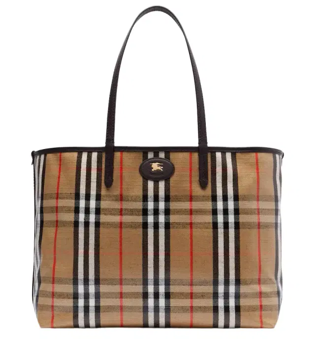 Burberry Highlands Medium jacquard tote bag