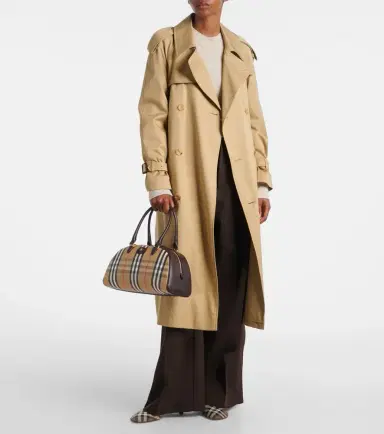Burberry Highlands coated jacquard tote bag | Thumbnail 6 Burberry Highlands coated jacquard tote bag | Thumbnail 6