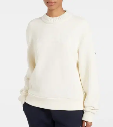 Moncler Logo cotton-blend sweatshirt | Thumbnail 2