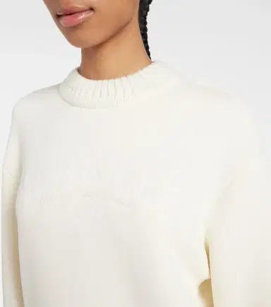 Moncler Logo cotton-blend sweatshirt | Thumbnail 4