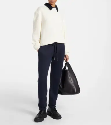 Moncler Logo cotton-blend sweatshirt | Thumbnail 5