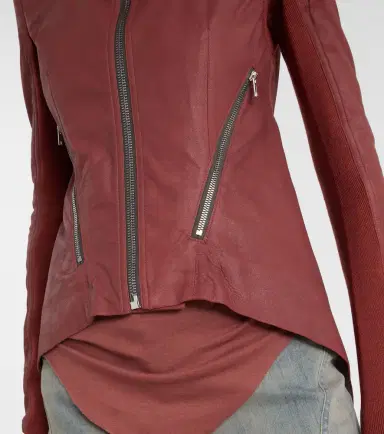 Rick Owens Leather jacket | Thumbnail 2
