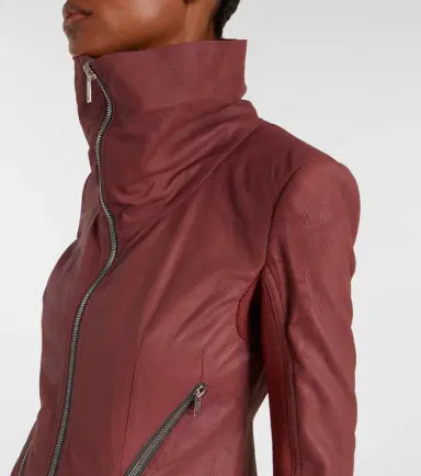 Rick Owens Leather jacket | Thumbnail 6
