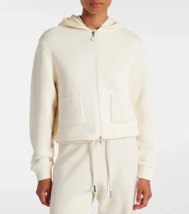 Moncler Cotton-blend cardigan | Thumbnail 4 Moncler Cotton-blend cardigan | Thumbnail 4