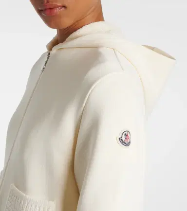 Moncler Cotton-blend cardigan | Thumbnail 5 Moncler Cotton-blend cardigan | Thumbnail 5