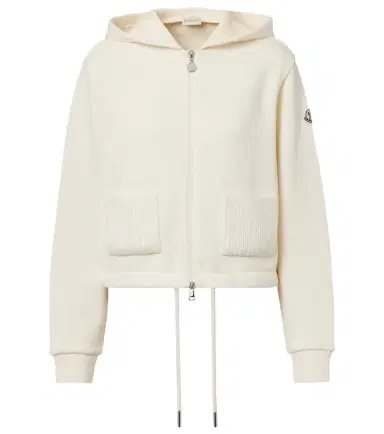 Moncler Cotton-blend cardigan | Thumbnail 1 Moncler Cotton-blend cardigan | Thumbnail 1