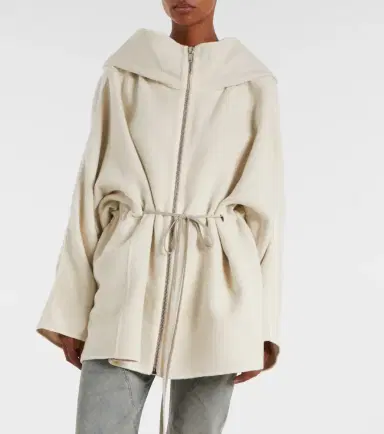Rick Owens Camel and wool jacket | Thumbnail 2