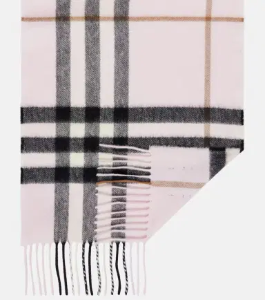 Burberry Check cashmere scarf | Thumbnail 3