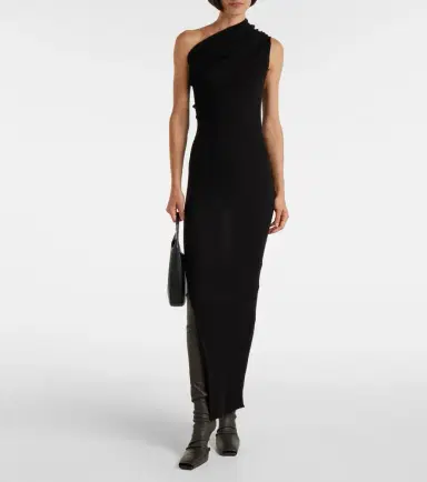 Rick Owens Athena virgin wool maxi dress | Thumbnail 3