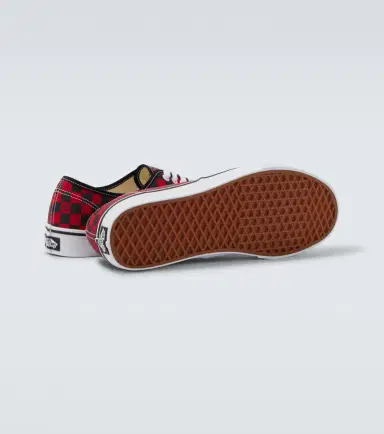 Valentino Garavani x Vans VLogo checked sneakers | Thumbnail 4