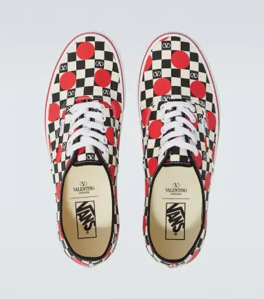 Valentino Garavani x Vans VLogo canvas sneakers | Thumbnail 2