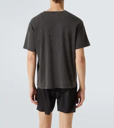 Satisfy othTech distressed cotton jersey T-shirt | Thumbnail 4