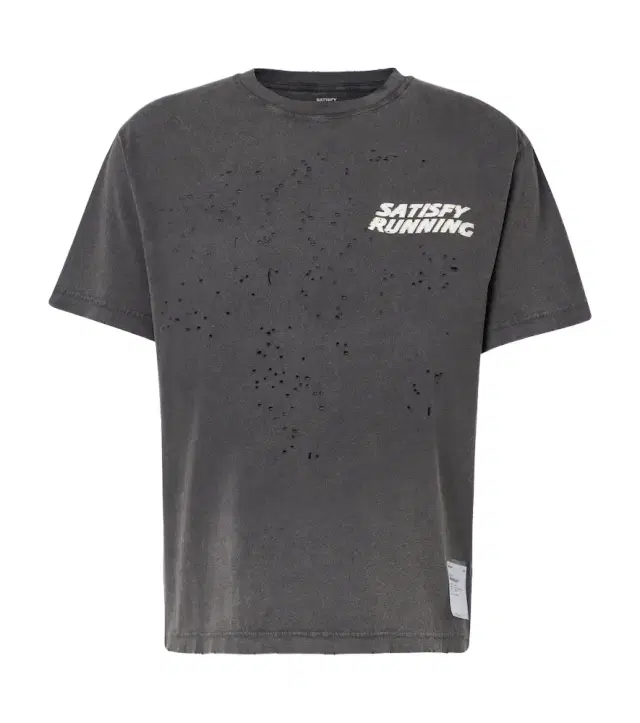 othTech distressed cotton jersey T-shirt
