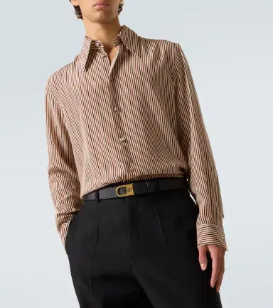 Valentino Striped silk shirt | Thumbnail 5