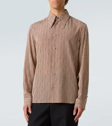 Valentino Striped silk shirt | Thumbnail 6