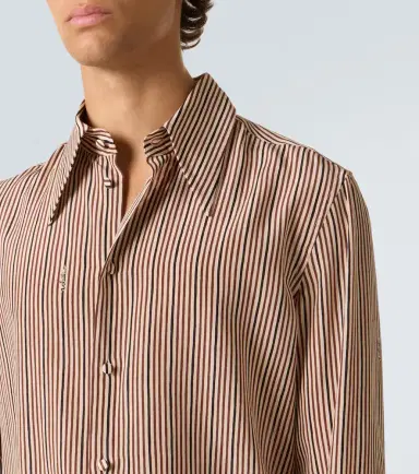 Valentino Striped silk shirt | Thumbnail 7