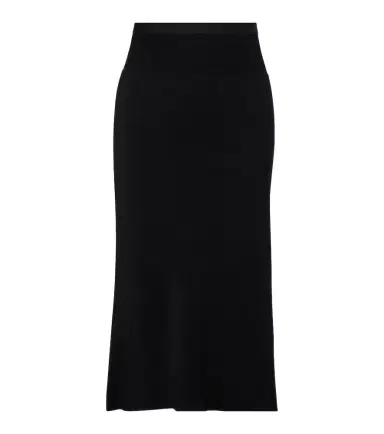 Rick Owens Charmeuse midi skirt | Thumbnail 1