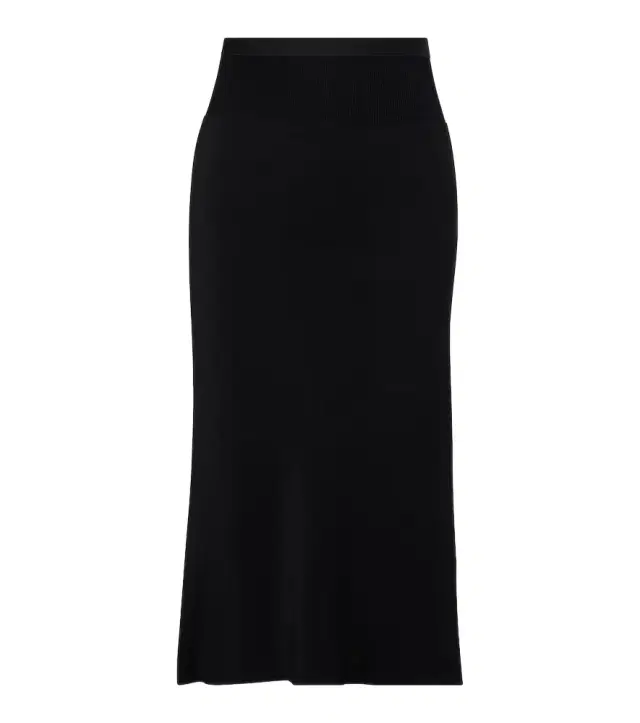 Rick Owens Charmeuse midi skirt